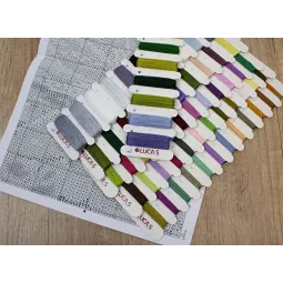 (D) Kreuzstich-Set Flieder-Bouquet 40x32 cm SB7015