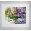 Cross stitch kit Lilac Bouquet 40x32 cm SB7015