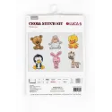 Kit point de croix Amis 2 8x9 cm SJK039