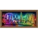 Diamond painting kit "Colours of the world" 70*30 cm AM1735