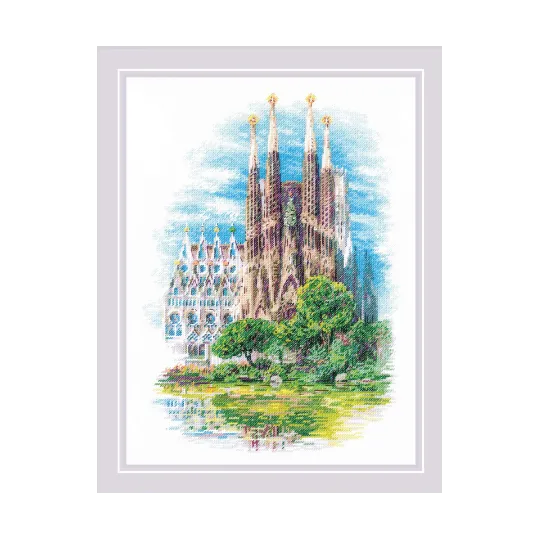 Ensemble de couture Sagrada Familia 30x40 SR2098