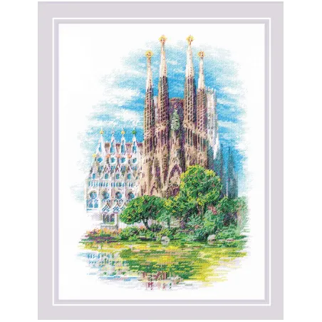 Ensemble de couture Sagrada Familia 30x40 SR2098