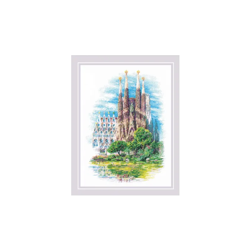 Ensemble de couture Sagrada Familia 30x40 SR2098