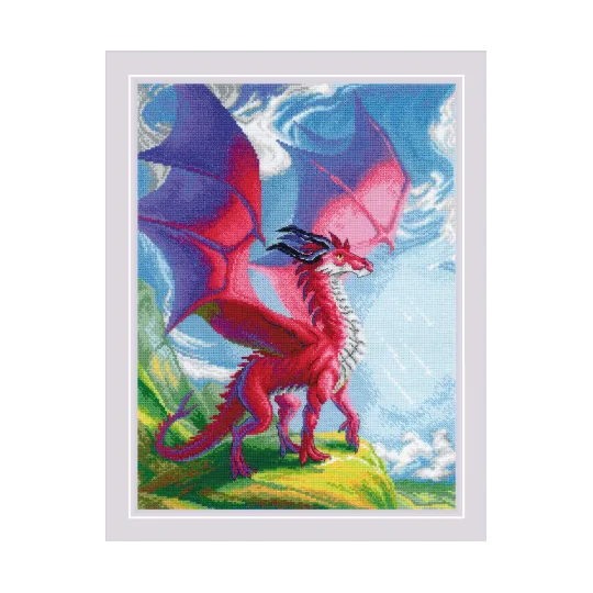 Needlecraft set Your Mighty Dragon 30x40 SR2127