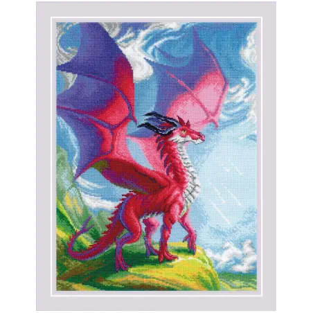 Needlecraft rinkinys Your Mighty Dragon 30x40 SR2127