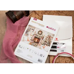 Kreuzstich-Set Neujahr 57x38cm SB2416