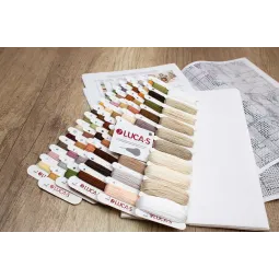 Набор для вышивания крестиком Новый год 57x38cm SB2416