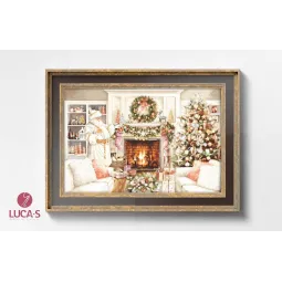 Kreuzstich-Set Neujahr 57x38cm SB2416