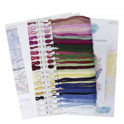 Набор для вышивания крестиком "Мальва" SA-051