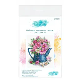 Kryželio siuvinėjimo rinkinys "Malva" SA-051