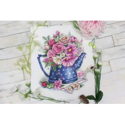 Kit de point de croix "Mallow" SA-051