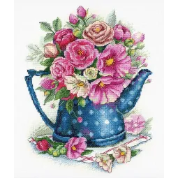 Kit de point de croix "Mallow" SA-051