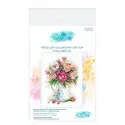 Cross stitch kit "Bouquet of lovely roses" SA-052