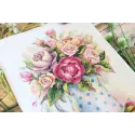 Cross stitch kit "Bouquet of lovely roses" SA-052