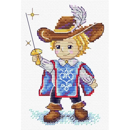 Cross stitch kit "Musketeer" SM-730