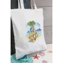 Wasserlöslicher Canvas Kreuzstich-Set "Weg zum Meer" SV-688