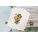 Kit de point de croix sur toile hydrosoluble "Funny bear" SV-805