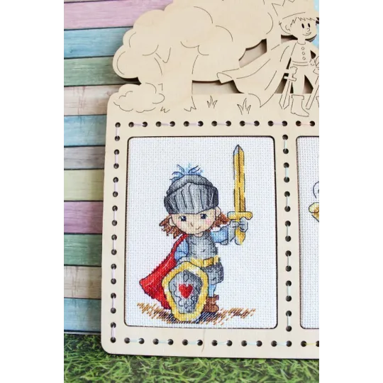 Cross stitch kit "Knight" SM-731