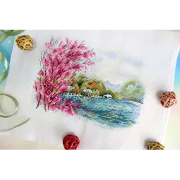 Набор для вышивания крестом "Абрау-Дюрсо" SNV-793