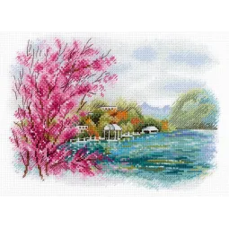 Набор для вышивания крестом "Абрау-Дюрсо" SNV-793