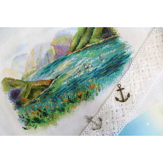 Kreuzstich-Set "Kezenoyam See" SNV-811