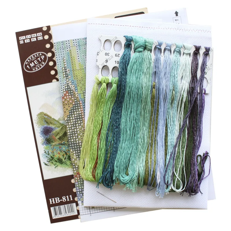 Kreuzstich-Set "Kezenoyam See" SNV-811