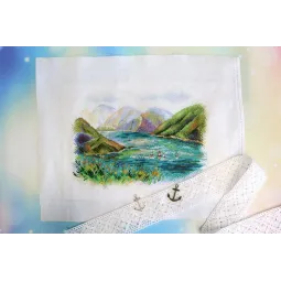 Cross stitch kit "Lake Kezenoyam" SNV-811