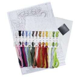 Kreuzstich-Set "Tee-Fantasie.Magnete" SR-842