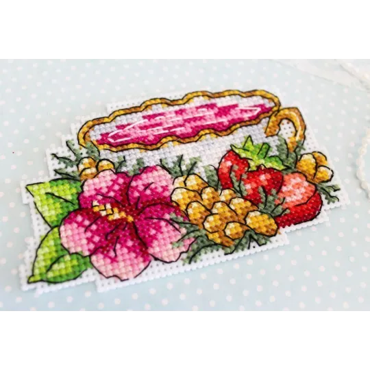 Cross stitch kit "Tea fantasy.Magnets" SR-842