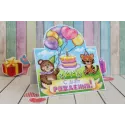 Набор для вышивания крестом "Happy Birthday card" SR-869