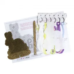 Вышивка крестом на деревянной основе "Небесная Пасха" SO-082