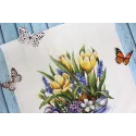 Cross stitch kit "First breath of spring" SNV-779