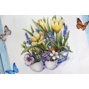 Cross stitch kit "First breath of spring" SNV-779