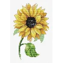Water-soluble canvas cross stitch kit "Sunflower" SV-801