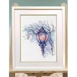 Набор для вышивания крестом "Осенний фонарь" S1524