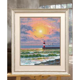 Kit de point de croix "Phare" S1527