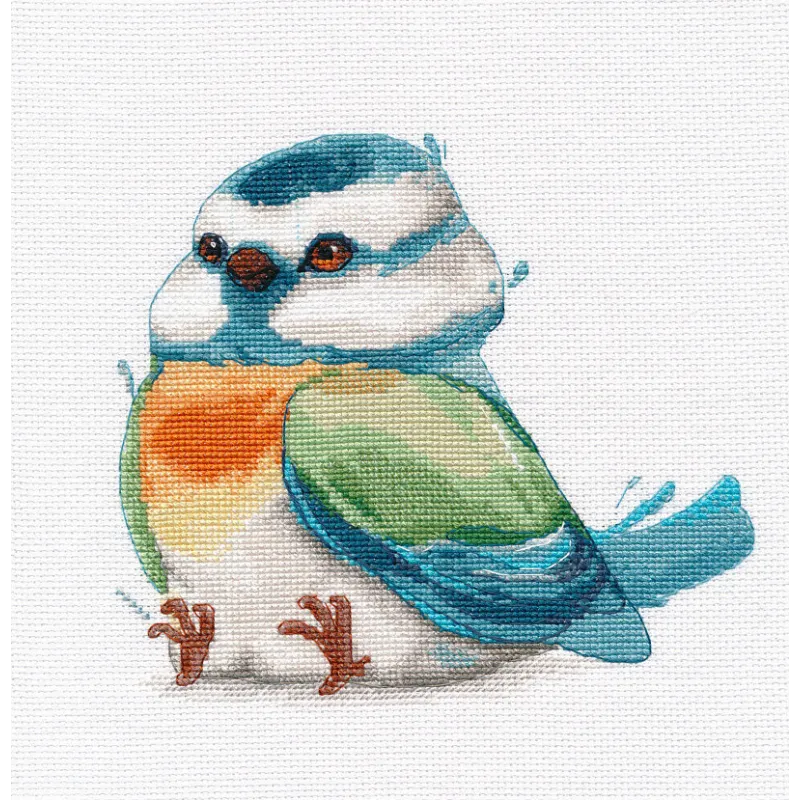 Cross stitch kit "Titmouse" S1530