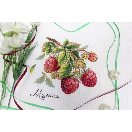 Kreuzstich-Set „Geschenke der Natur. Himbeeren“ SNV-816