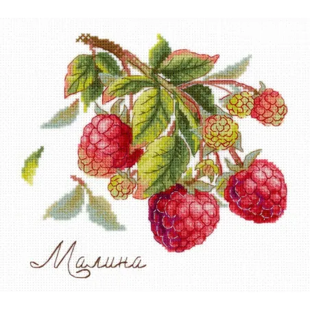 Kreuzstich-Set „Geschenke der Natur. Himbeeren“ SNV-816