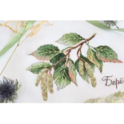 Набор для вышивания крестиком "Дары природы. Береза" SNV-817