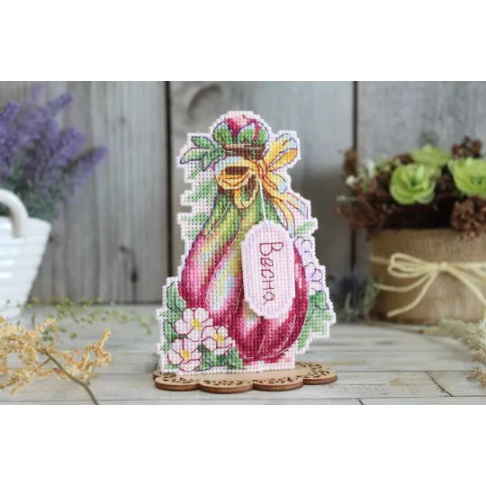 Kit de point de croix "Parfum de printemps" SR-880