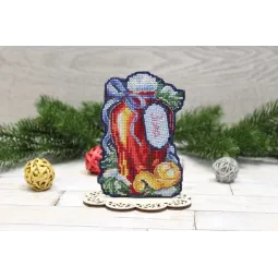 Cross stitch kit "Winter freshness" SR-881