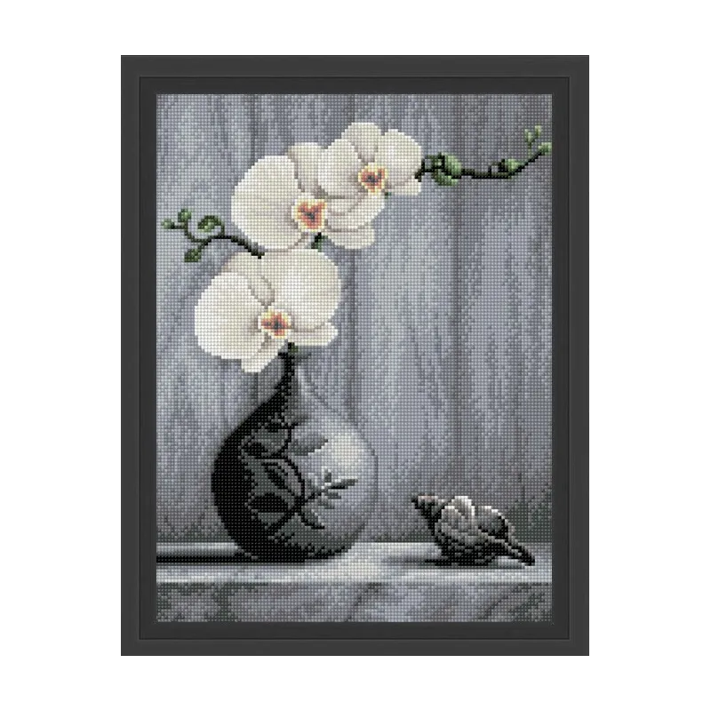 Diamond Painting Kit „Orchidee“ 30x40 cm AM1679