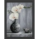 Diamond Painting kit "Orchid" 30x40 cm AM1679
