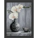 Diamond Painting Kit „Orchidee“ 30x40 cm AM1679