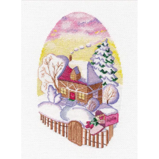 Kit de point de croix "Humeur d'hiver" S1533