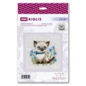 Cross stitch kit Siamese Kitten SR2118