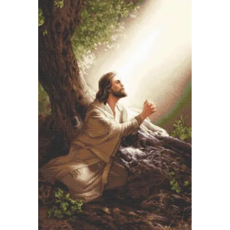Petit Point Kit "Jesus Christ" 22x33 cm SG618