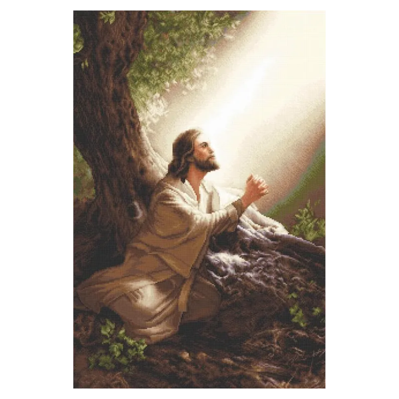 Cross stitch kit Jesus Christ 22x33 cm SG618
