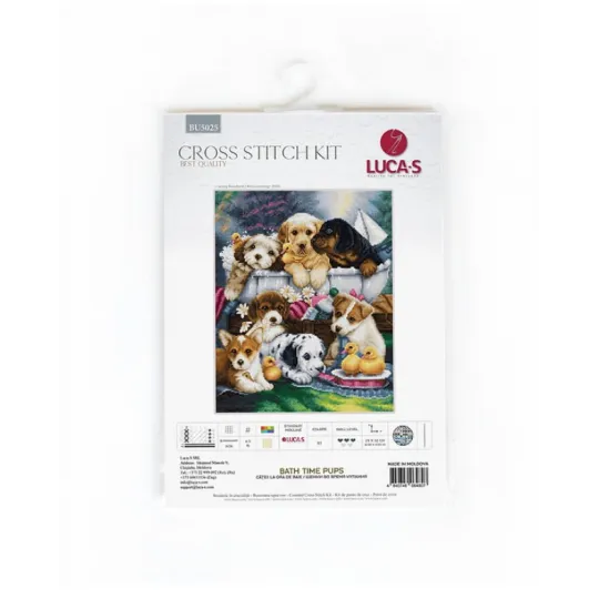 Bath Time Pups 25x32cm SBU5025 Bath Time Pups 25x32cm SBU5025